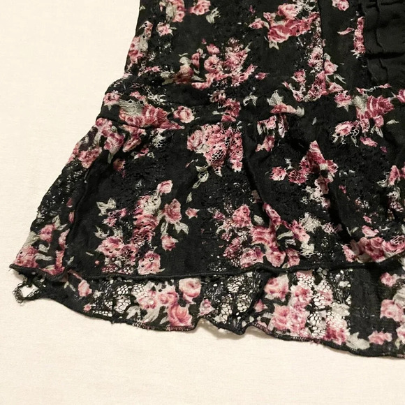 Costa Blanca Floral Top Womens Size Large - Picture 7 of 15